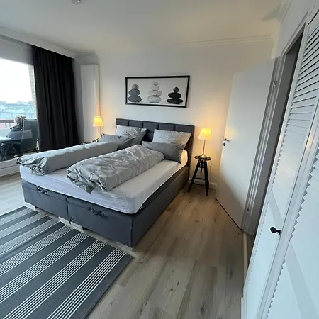 Fewo Schroeder - Pier 5 - Inklusive Bettwaesche Und Handtuecher - Seitlicher Meerblick - Saisonal - Strandkorb & Schwimmbad Lägenhet Büsum