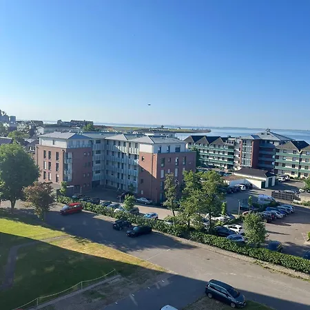 Fewo Schroeder - Pier 5 - Inklusive Bettwaesche Und Handtuecher - Seitlicher Meerblick - Saisonal - Strandkorb & Schwimmbad Lägenhet Büsum