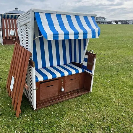 Schroeder - Pier 5 - Strandkorb Am - Seitlicher Meerblick - Inklusiv Bettwaesche Und Handtuecher Büsum